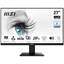 Attēls no MSI Pro MP273A 27 Inch Monitor, Full HD (1920 x 1080), 100Hz, IPS, 4ms, HDMI, DisplayPort, VGA, Built-in Speakers, Anti-Glare, Anti-Flicker, Less Blue light, TÜV Certified, VESA, Kensington, Black