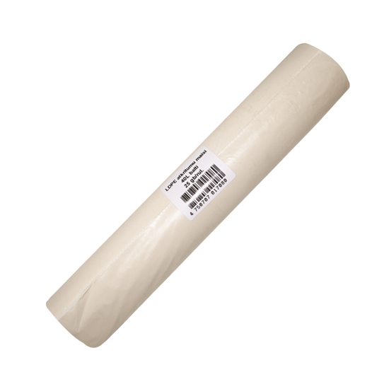 Изображение Atkritumu maisi , tilpums 40 L, 58 x 74 cm,  25 gab./rullī, LDPE, 30 mkr, balti