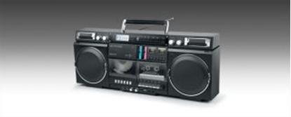 Picture of Muse | Portable Bluetooth Radio CD Cassette Recorder | M-380 GB | AUX in | Bluetooth | Black