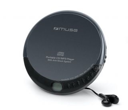 Picture of Muse Portable CD/MP3 Player With Anti-shock M-900 DM Black