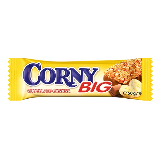 Изображение Musli batoniņš CORNY BIG, šokolādes-banānu, 50 g