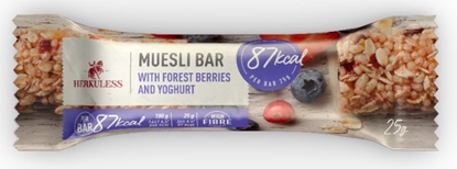 Attēls no Musli batoniņš HERKULESS ACTIVE & FIT, ar meža ogām un jogurtu, 25 g