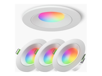 Attēls no Nanoleaf | Essentials Smart Downlight Matter, 4pcs pack | 6 W | RGBCW | Bluetooth