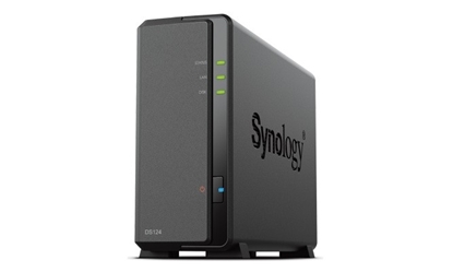 Attēls no NAS STORAGE TOWER 1BAY/NO HDD DS124 SYNOLOGY