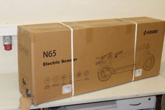 Изображение SALE OUT. Navee N65 Electric Scooter, Black | Navee | N65 Electric Scooter | 500 W | 25 km/h | Black | USED, REFURBISHED, SCRATCHED, WITHOUT ORIGINAL PACKAGING, WITHOUT ACCESSORIES