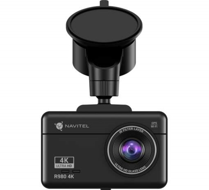 Attēls no Navitel R980 4K dashcamwith Wi-Fi, GPS-informer, and digital speedometer