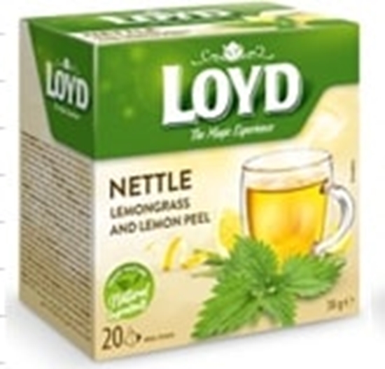 Picture of Nātru tēja LOYD Pyramids HERBAL ar citronu 20x 1,9 g