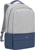 Picture of NB BACKPACK ANTI-THEFT 17.3"/7567 GREY/DARK BLUE RIVACASE