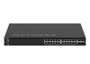 Изображение NETGEAR GSM4328-100AJS Managed L3 Gigabit Ethernet (10/100/1000) Power over Ethernet (PoE) 1U Black