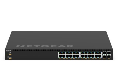 Изображение NETGEAR GSM4328-100AJS Managed L3 Gigabit Ethernet (10/100/1000) Power over Ethernet (PoE) 1U Black