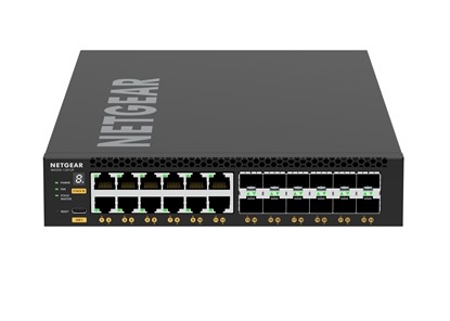 Attēls no NETGEAR M4350-12X12F Managed L3 10G Ethernet (100/1000/10000) 1U Black