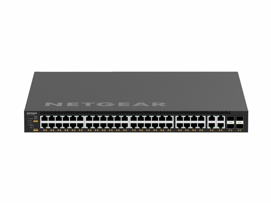 Picture of NETGEAR M4350-44M4X4V Managed L3 2.5G Ethernet (100/1000/2500) Power over Ethernet (PoE) 1U Black