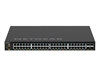 Изображение NETGEAR M4350-48G4XF Managed L3 Gigabit Ethernet (10/100/1000) Power over Ethernet (PoE) 1U Black
