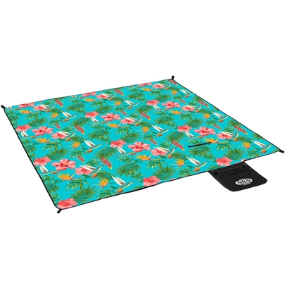 Изображение NILS CAMP picnic blanket NC8019 hummingbird 200 x 200 cm