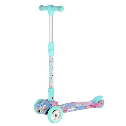 Picture of NILS FUN HLB15A LED mint children's scooter