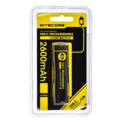 Изображение Nitecore NL1835 Rechargeable battery 18650 Lithium-Ion (Li-Ion)