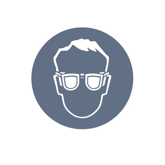 Picture of Uzlīme Jālieto aizsargbrilles, diametrs 15 cm