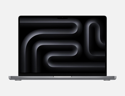 Attēls no Apple MacBook Pro 14" Apple  M3 8C CPU, 10C GPU/8GB/512GB SSD/Space Gray/RUS | Apple