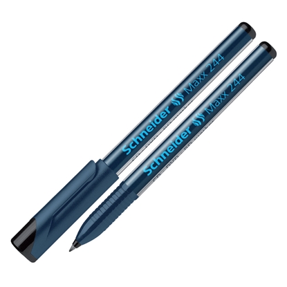 Picture of Noturīgais marķieris CD/DVD diskiem SCHNEIDER Maxx 244 konisks, melns