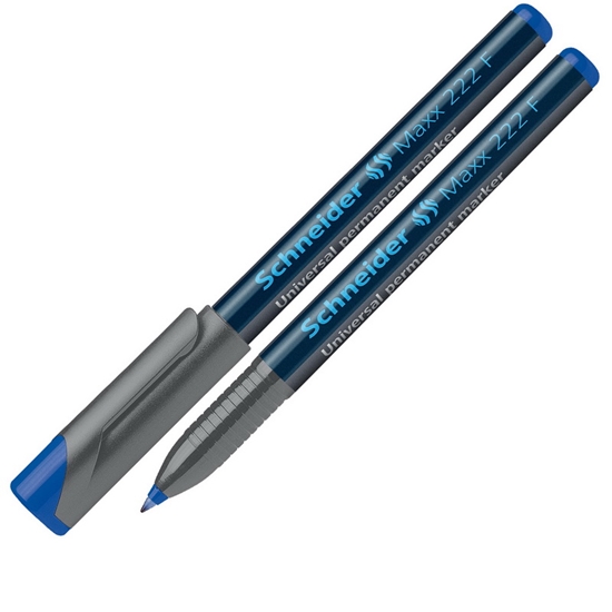 Picture of Noturīgais marķieris SCHNEIDER kodoskopa plēvēm OHP Maxx 222F, 0.7mm, zils