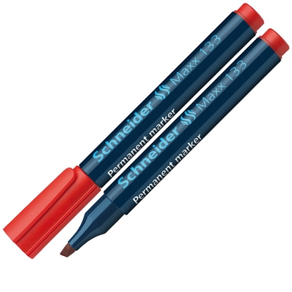 Attēls no Noturīgais marķieris SCHNEIDER Maxx 133 slīps, 1-4 mm, sarkans