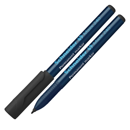Attēls no Noturīgais marķieris SCHNEIDER Maxx 240 konisks 1-2 mm, melns