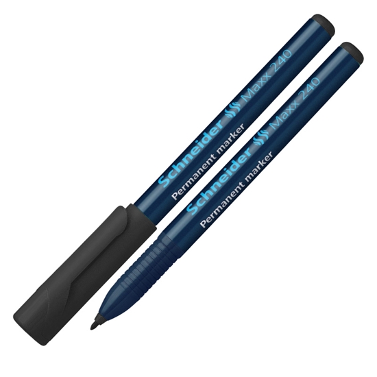 Picture of Noturīgais marķieris SCHNEIDER Maxx 240 konisks 1-2 mm, melns