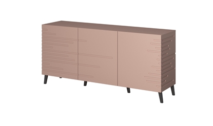 Picture of Nova chest of drawers 155x40x72 Pink Mat
