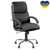 Picture of Biroja krēsls NOWY STYL NADIR STEEL Chrome (comfort), melna āda SP-A