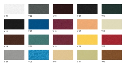 Picture of Krēsls NOWY STYL ISO BLACK V-4, melnas ādas imitācija