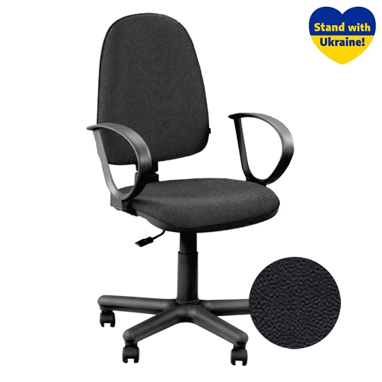 Изображение Krēsls NOWY STYL JUPITER GTP V-14, melnas ādas imitācija