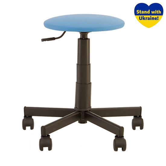 Picture of Krēsls NOWY STYL STOOL GTS melnas ādas imitācija V-14