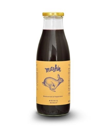 Picture of Ogu biezenis MASHIE Nordic Berry, upeņu un piparmētru, stiklā, 0.75l