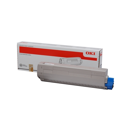 Изображение Toneris Oki C 831 (44844508), melns kārtridžs lāzerprinteriem, 10000 lpp.