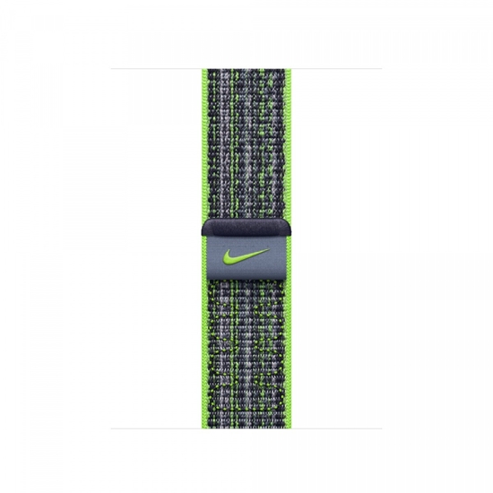 Изображение Opaska sportowa Nike w kolorze jasnozielonym/niebieskim do koperty 41 mm