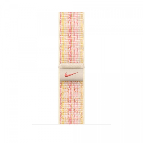 Picture of Opaska sportowa Nike w kolorze księżycowej poświaty/różowym do koperty 45 mm