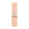 Picture of Opaska sportowa Nike w kolorze księżycowej poświaty/różowym do koperty 45 mm