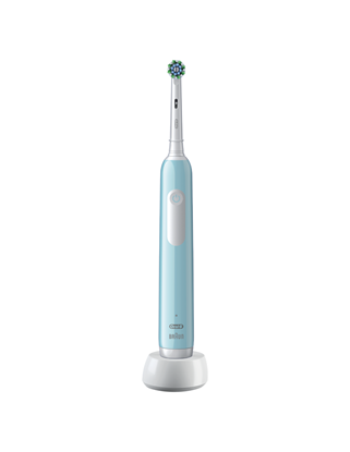 Attēls no Oral-B | Electric Toothbrush | Pro Series 1 Cross Action | Rechargeable | For adults | Number of brush heads included 1 | Number of teeth brushing modes 3 | Caribbean Blue