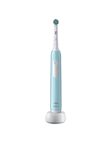 Изображение Oral-B | Electric Toothbrush | Pro Series 1 Cross Action | Rechargeable | For adults | Number of brush heads included 1 | Number of teeth brushing modes 3 | Caribbean Blue