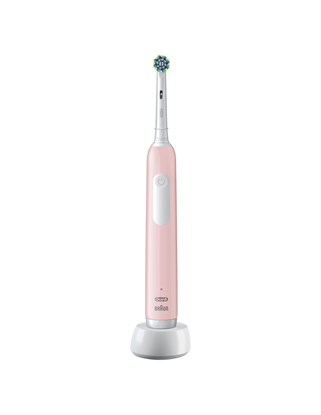 Attēls no Oral-B | Electric Toothbrush | Pro Series 1 Cross Action | Rechargeable | For adults | Number of brush heads included 1 | Number of teeth brushing modes 3 | Pink