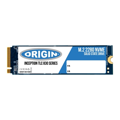 Attēls no Origin Storage Inception TLC830 Pro Series 256GB PCIe 3.0 NVMe M.2 80mm 3D TLC