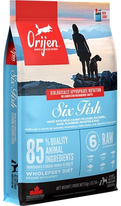 Picture of ORIJEN Six Fish - dry dog food - 6 kg
