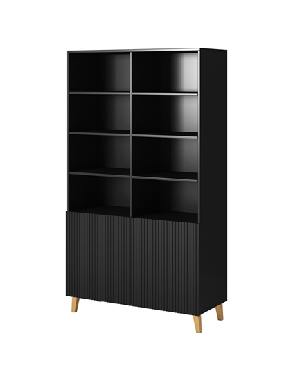Picture of PAFOS bookcase 100x40x176.5 cm matte black
