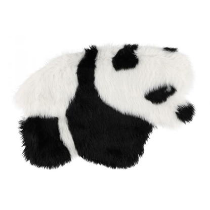 Изображение Paklājs mākslīgās ādas 4Living Panda 60x90cm melnbalts
