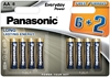Изображение Panasonic Everyday Power battery LR6EPS/8B (6+2)