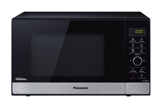 Picture of Panasonic NN-GD38HSSUG microwave Countertop Grill microwave 23 L 1000 W Black, Brushed steel