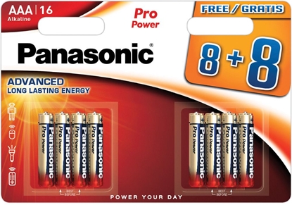 Picture of Panasonic Pro Power battery LR03PPG/16B (8+8pcs)