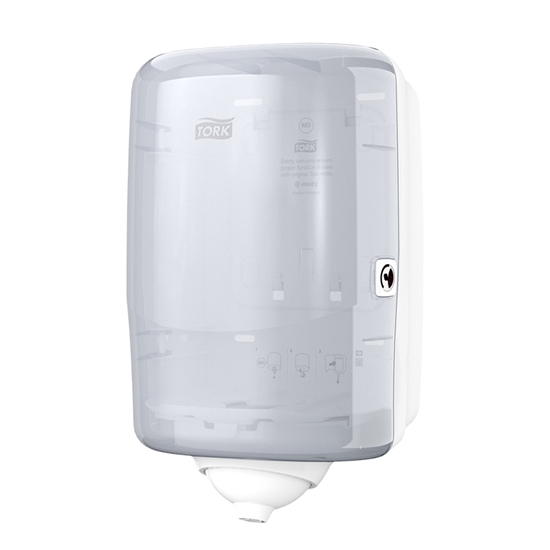 Изображение Papīra dvieļu turētājs TORK Reflex Mini M3, 191 x 180 x 321 mm, baltā krāsā