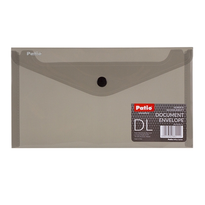 Picture of Mape-aploksne Patio, PP, 125x225mm, ar pogu, pelēka