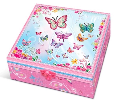 Picture of Pecoware Zestaw w pudełku z półkami - Motylki 2